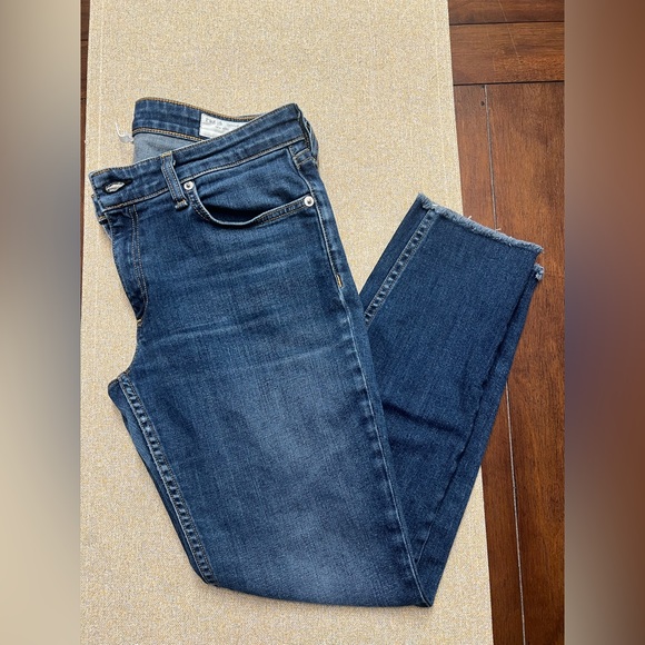 ❤️ Rag&Bone Dre- low rise slim boyfriend Blue Jeans - Picture 8 of 11